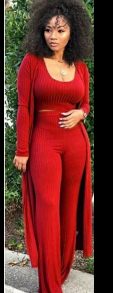 New Red Jumpuit